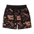 thumbnail image 2 of Toddler Boy Shorts Sport Cartoon Dinosaur Prints Casual Shorts Breathable Beach Cargo Pants Shorts Boys Cargo Pants Black 5 Years-6 Years, 2 of 7