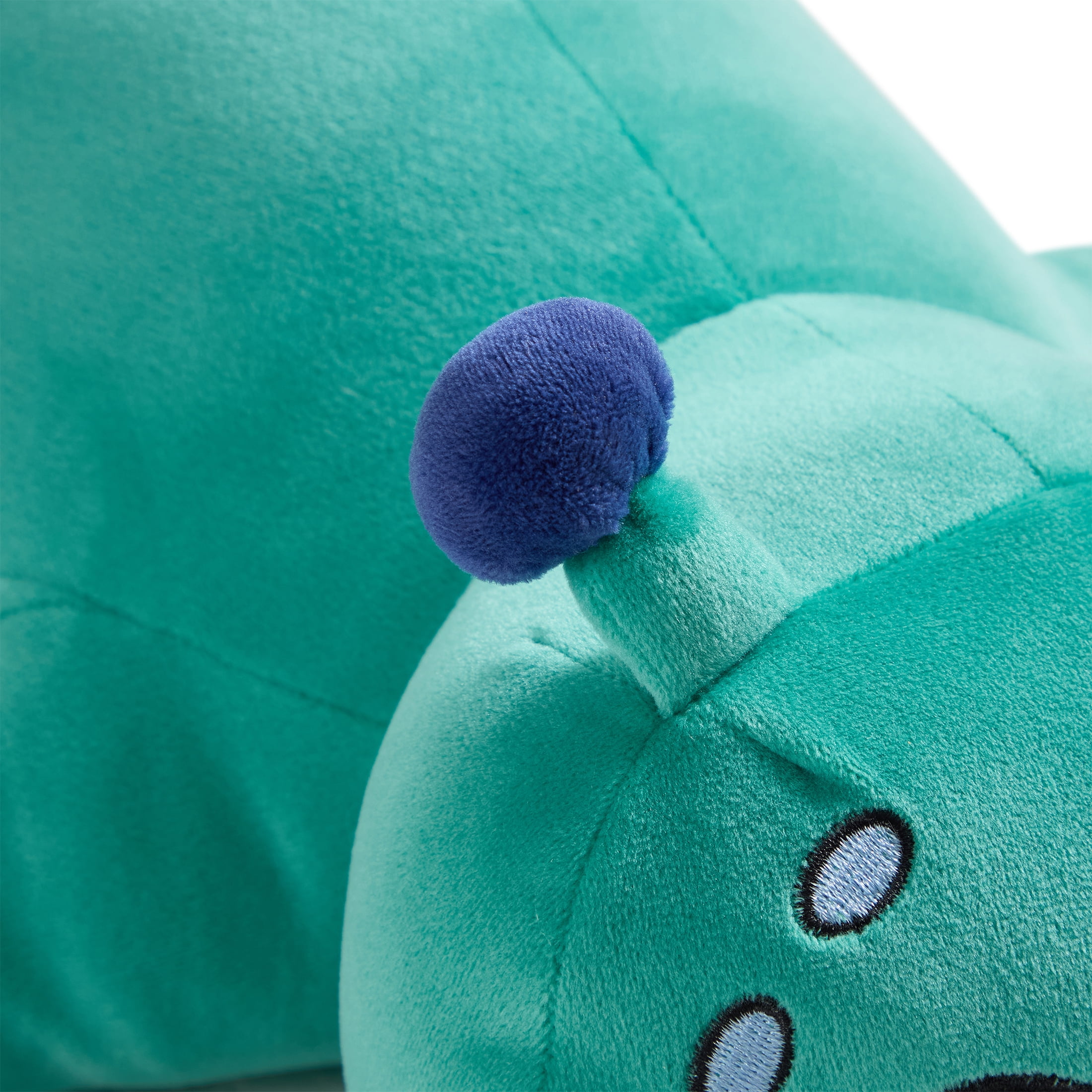 Your Zone Kids Alien Weighted Plush Pillow, 20" x 7", Green