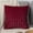 Wine, variant on Roiihwy Plaid Throw Pillow, Minimalist Decorative Couch Throw Pillows for Bed Living Room, Solid Color Lumbar Pillow Cushion for Home Decor