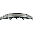 thumbnail image 5 of labwork Front Bumper Upper Grille Black and Chrome Replacement for Taurus 2013 2014 2015 2016 2017 2018 2019, 5 of 6