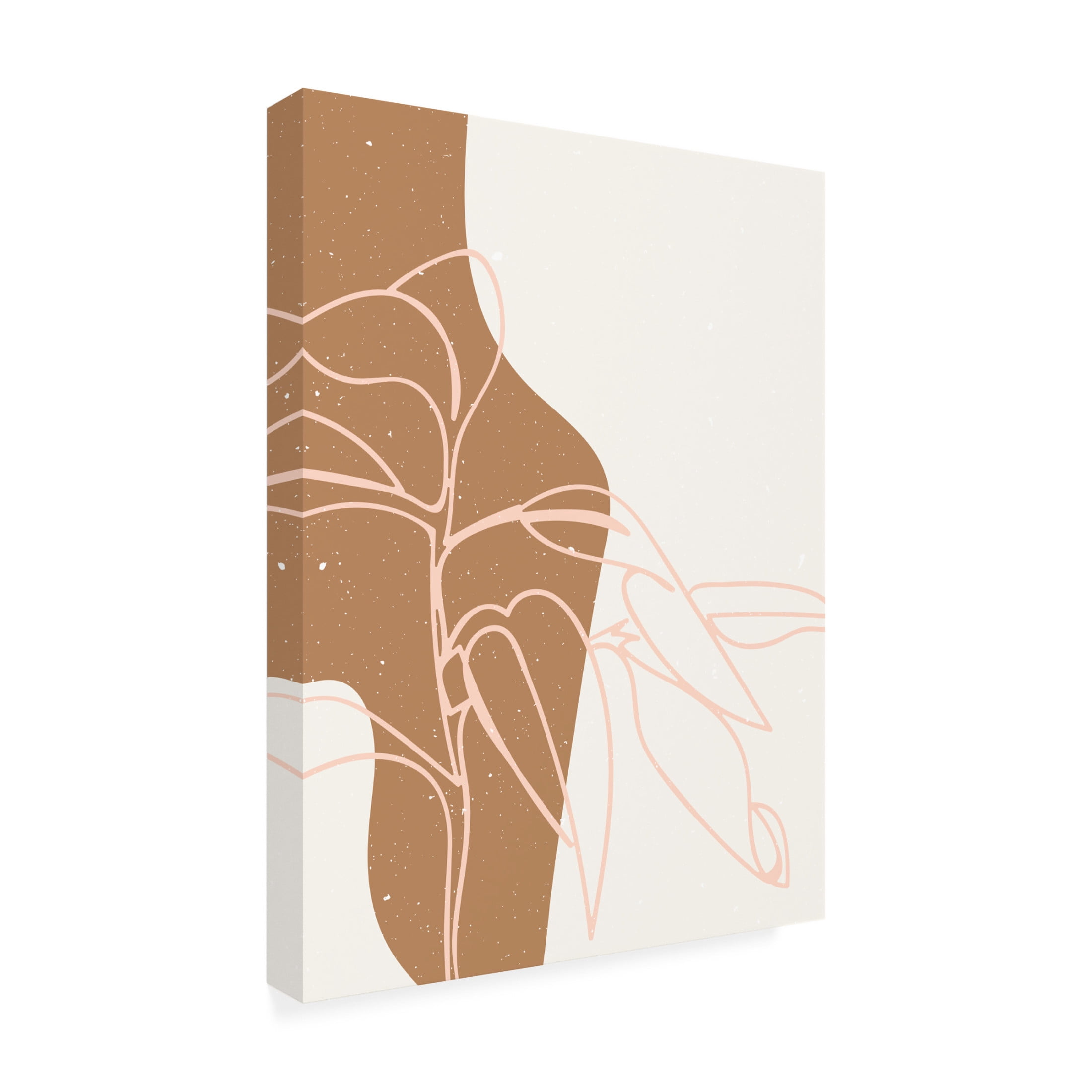 Trademark Fine Art NKTN Abstract composition 16 Canvas Wall Art