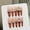Extra small XS, variant on Yihe manicure, tea brown oolong gradual change French smile cat's eye pearl broken diamond thousand gold light luxury handmade armor