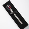 thumbnail image 4 of Flamingo Elegant Silver Lace-Edged Bookmark - Gift for Readers and Book Lovers, 4 of 5