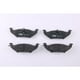 thumbnail image 1 of Balatas Chrysler Grand Voyager, 1998-2000 Tras Semi Metálica Trw GRAND VOYAGER, 1 of 3
