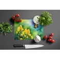 thumbnail image 3 of Kentucky Goldenrod in Watercolor Glass Cutting Board Large 12 in x 15 in, 3 of 5
