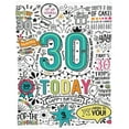 thumbnail image 2 of Yibo Happy 50th Birthday Gifts for Women Blanket 50th Birthday Decorations Turning 50 Years Old Gift Idea Funny 50th Birthday Gifts for Wife Mom Sister Friends Female Blanket in, 2 of 6
