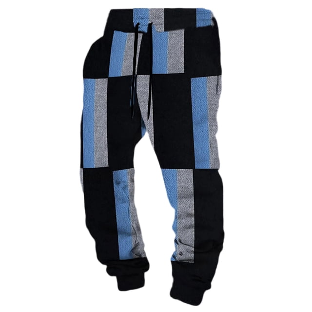 Pantalon Décontracté Imprimé au Design Moderne pour un Confort Quotidien et un Port Extérieur Léger Pantalon de Performance pour Hommes