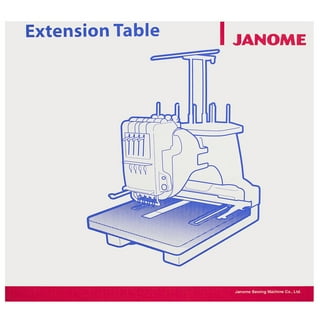 Extra wide table for Janome machines - Extension table for Skyline 3, —  RebsFabStash