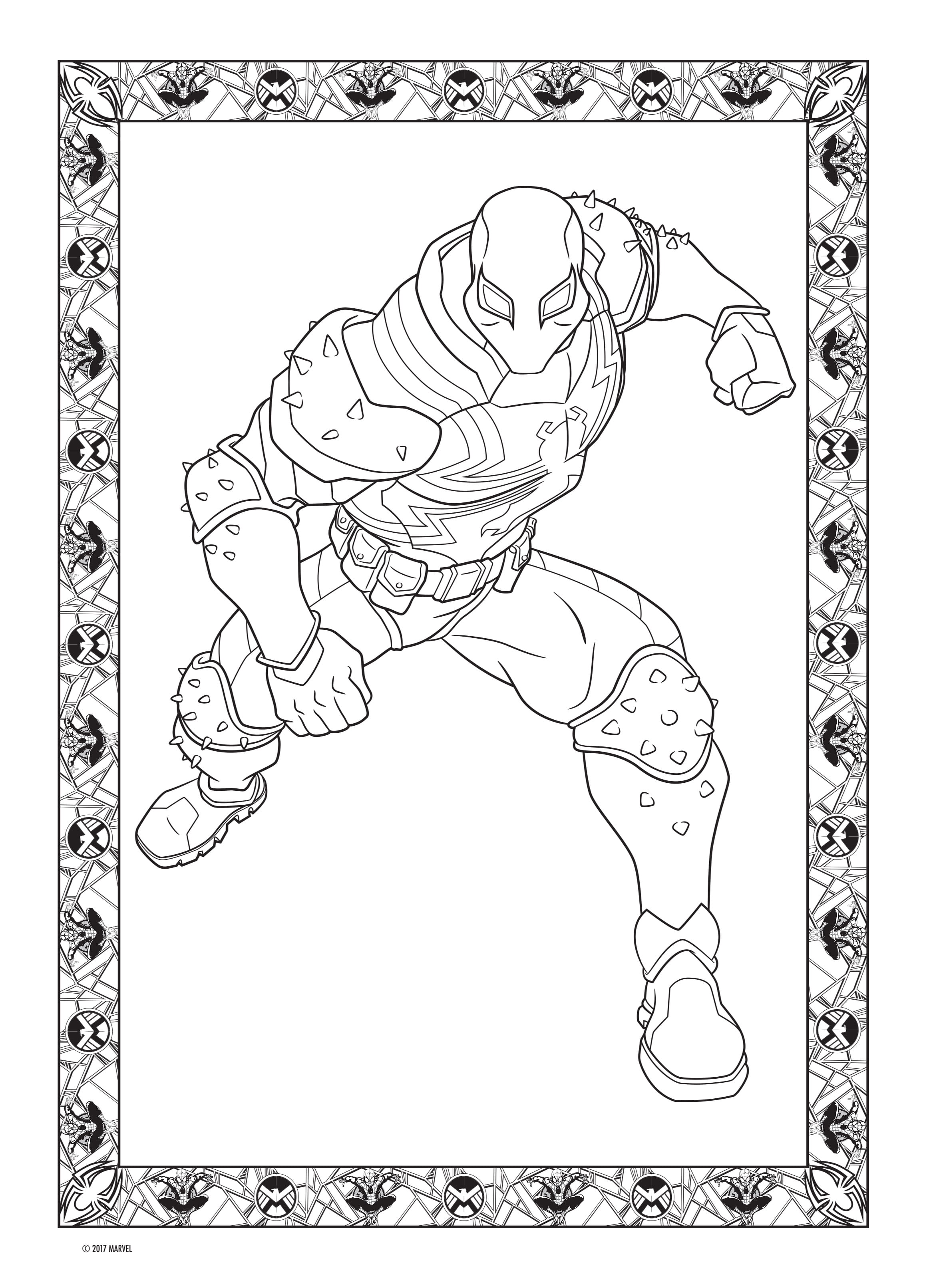 Spiderman Coloring Sheets (Pack of 15) – Coloring Books for Kidz