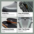 thumbnail image 4 of NORTIV 8 Men's Mid Waterproof Hiking Boots Outdoor Lightweight Breathable Trekking Camping Mountaineering Shoes HydroTrek, 4 of 6