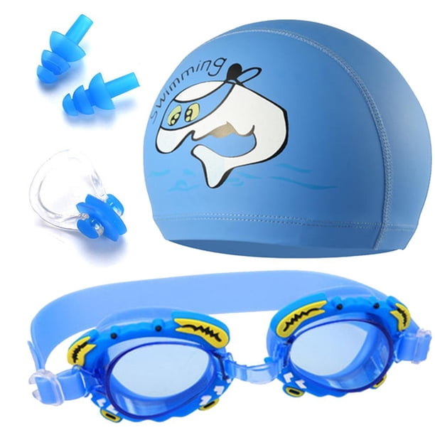 Kit De Gafas De Natación Para Niños, Accesorios, Gafas Profesionales, Pinza Para La Nariz, Conjunto De Equipo De Natación Para Niños Y Niñas, Accesorios De Protección Eigraketly OD016610-01