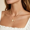 thumbnail image 4 of Gold Cross Necklace for Women - 14k Gold Plated Virgin Mary Pendant Necklaces,Hypoallergenic Non Tarnish Golden Cubic Zirconiaholic Virgen de Guadalupe Jewelry,Religious Faith Baptism Gift for Her, 4 of 7