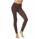 thumbnail image 1 of Hue Leggings de algodón opaco con cintura ancha para mujer, varios leggings, color espresso, talla XS EE. UU., 1 of 1