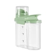 thumbnail image 3 of yuksok Rice Container Kitchen Organization Cereal Container for Flour Rice Pet Food 2L Green, 3 of 9