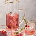 thumbnail image 3 of Lenox Holiday Gold Glass Beverage Pitcher, 3 of 5