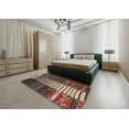 thumbnail image 4 of Ahgly Company Indoor Round Contemporary Brown Southwestern Area Rugs, 8' Round, 4 of 6