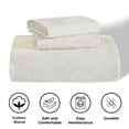 thumbnail image 4 of Superior 2 Piece Aspen Cotton Blend Ivory Bedspread Set, Twin, 4 of 9