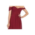 thumbnail image 3 of Off Shoulder Long Bridesmaid Dress, 3 of 4