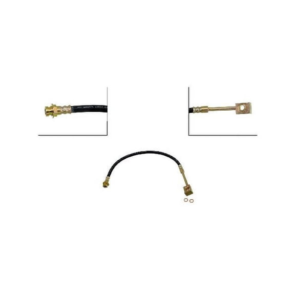 Front Left Brake Hose - Compatible with 1972 - 1979 Ford F-100 RWD 1973 1974 1975 1976 1977 1978