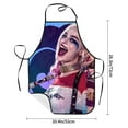 thumbnail image 3 of Harley Quinn Kitchen Cooking Aprons Adjustable Waterproof Apron Bib Apron with 2 Pockets for Men Women Chef, 3 of 7