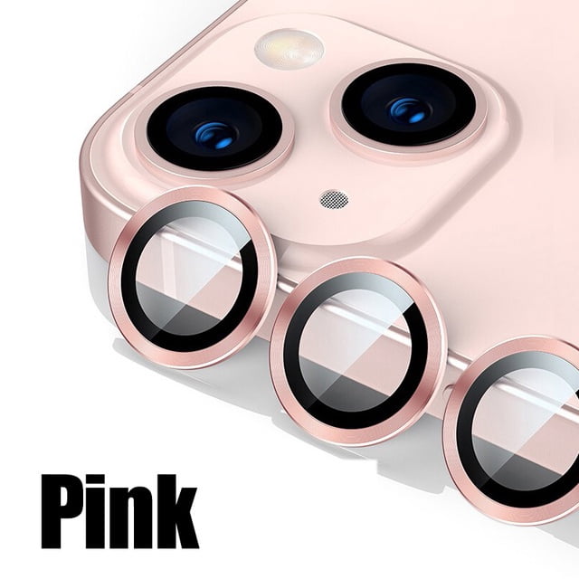 Protector De Anillo De Metal Para Lente iPhone 14 11 12 13 Pro Max Película De Protección De Cámara