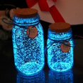 thumbnail image 5 of Crystals and Healing Stones Promotion Sale! Glow in The Dark Gravel Fish Tank Aquarium Gravel Sand Decorative Gravel Rocks Aquarium Gravel Stones for Home and Fairy Garden Decoration (Sky Blue), 5 of 5