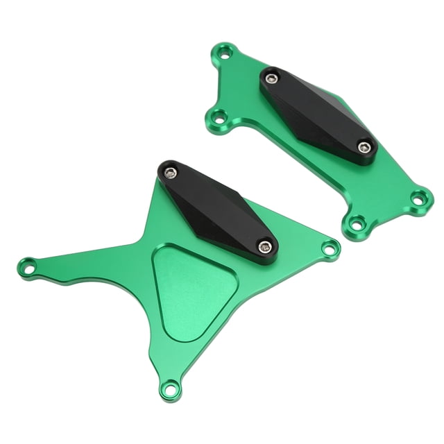 Engine Crash Guard, Gear Box Cover Rustproof High Strength Simple Installation 2pcs For Motorcycle Accessories Green