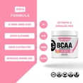 thumbnail image 3 of Honey Badger BCAA Amino Acids Electrolytes Powder, Keto, Vegan, Sugar Free BCAAs + EAA with L-Glutamine for Men & Women, Hydration & Post Workout Muscle Recovery Drink Mix, Pink Lemonade, 30 Servings, 3 of 7