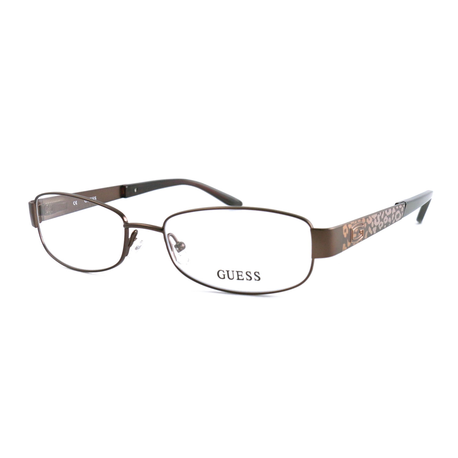 Guess Eyeglasses Womens GU2392 BRN Brown 53 17 135 Frames Oval