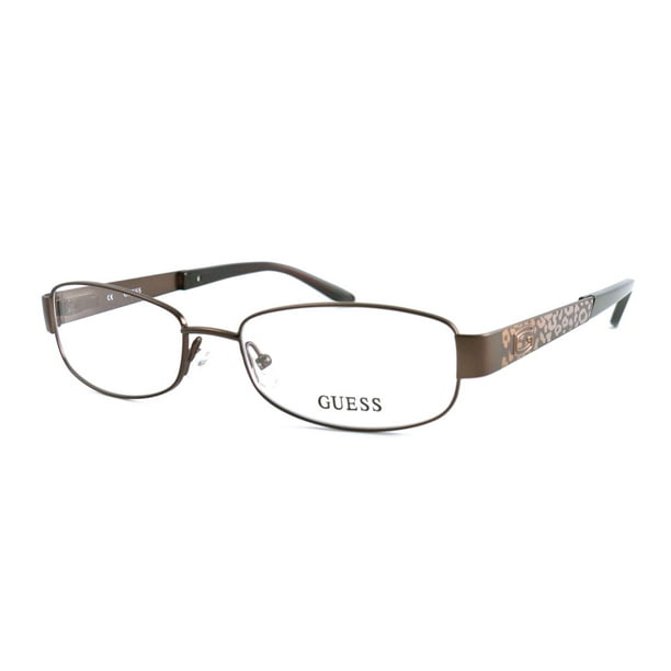 Guess Eyeglasses Womens GU2392 BRN Brown 53 17 135 Frames Oval