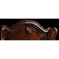 thumbnail image 4 of Bella Traditional Style King Bed Made with Wood in Dark Walnut, 4 of 7