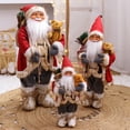 thumbnail image 2 of Adornos navideños grandes de Papá Noel de 60 cm para el hogar, feliz año nuevo 2023, muñeco de Papá Noel, decoraciones para ventanas, regalo para el hogar, 2 of 5