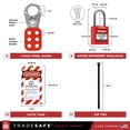 thumbnail image 3 of Kit de lotería eléctrica Lockout Tagout TRADESAFE, 120 V-600 V, 3 of 8