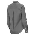 thumbnail image 3 of Women's Antigua Black Florida Panthers Porter Woven Tri-Blend Long Sleeve Button-Up Shirt, 3 of 3