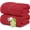 Red-2 Piece Bath Sheet, variant on 2 Piece Bath Sheet Black 600 GSM Ring Spun Cotton Quick Dry Extra Large Towel