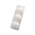 thumbnail image 2 of Christmas White Decoration 3pcs Boutique Bead Chain Foam Christmas Set Christmas Tree Hanging Decoration Scene Layout, 2 of 6