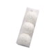 thumbnail image 2 of Christmas White Decoration 3pcs Boutique Bead Chain Foam Christmas Set Christmas Tree Hanging Decoration Scene Layout, 2 of 6