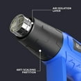 thumbnail image 4 of Heat Gun, 2000W Hot Air Gun Kit for Paint Sstripper Wood, Heat Gun for Crafts, with 2 Adjustable Temperature Control(300℃- 600℃), 4 Nozzles, Used for Car Stickers, Removing Paint, Shrinking Plastics, 4 of 7