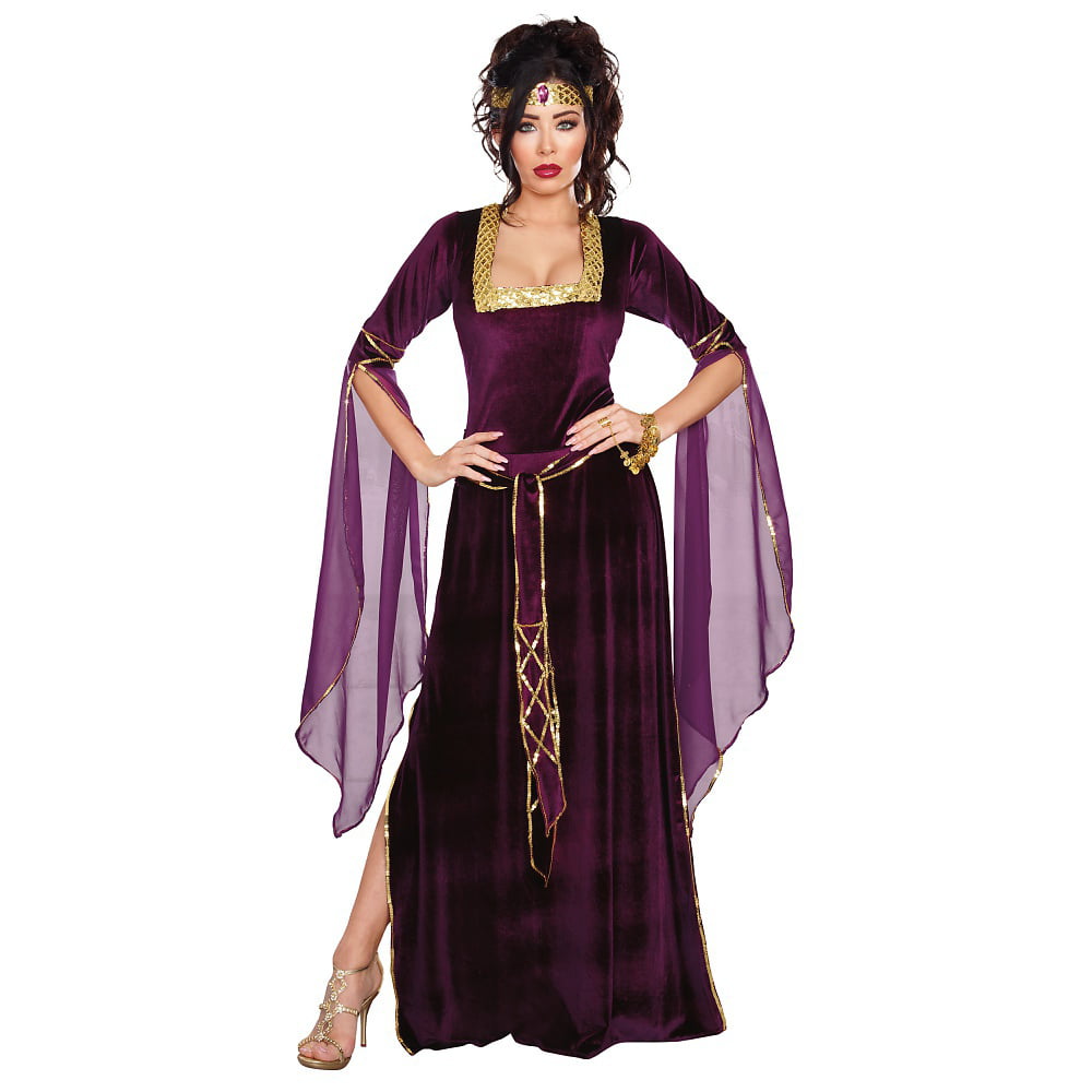 SALE Adult Medieval Princess Juliet Ladies Fancy Dress Costume Party Outfit 