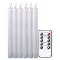 thumbnail image 1 of Control Remoto 6 Velas LED Intermitentes Luces Parpadeantes Té Sincronización, 1 of 9