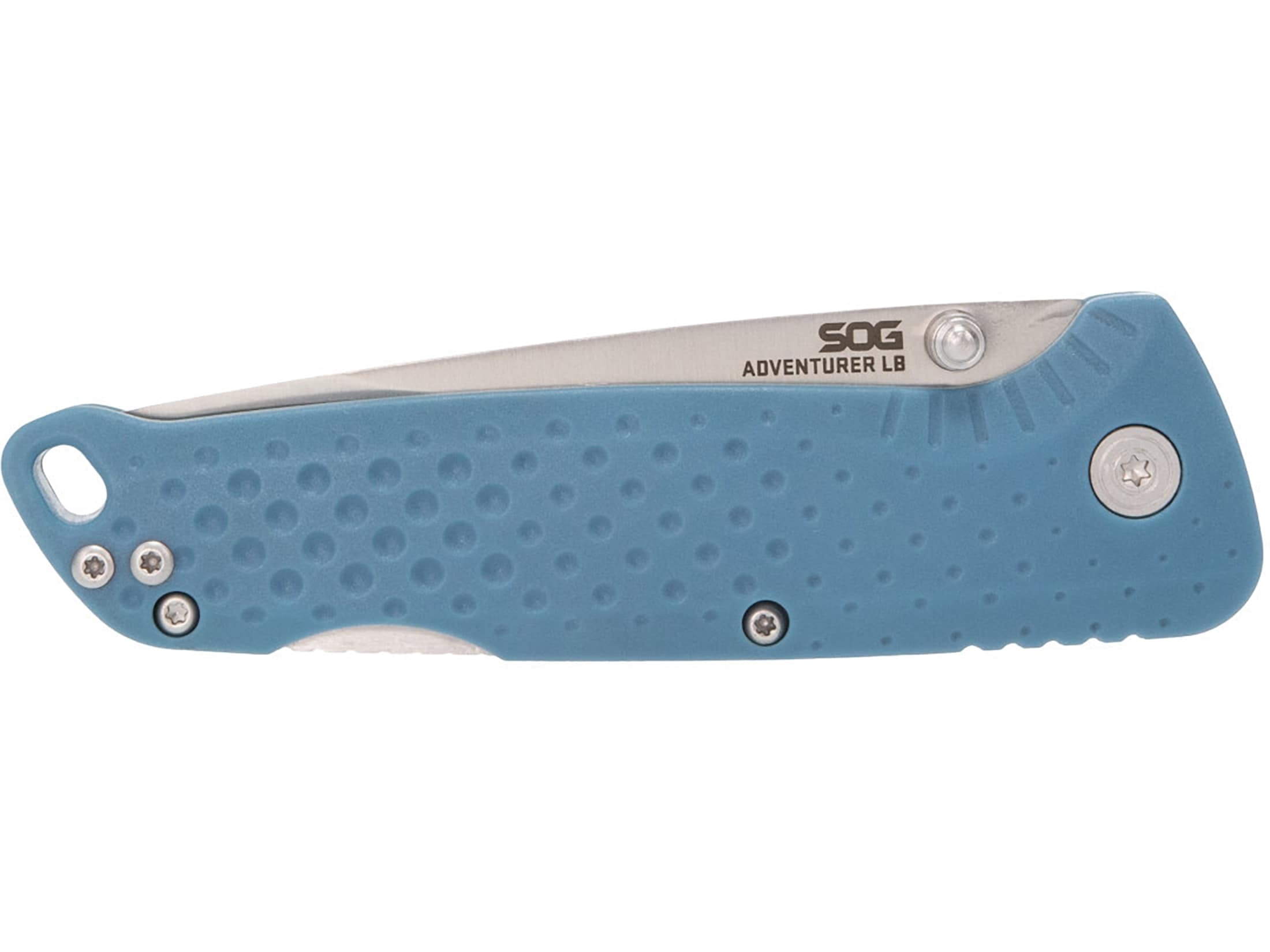 SOG Adventurer LB - Folding Knife 3" Blade - Nordic Blue/Satin