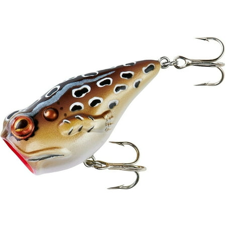 UPC: 0020554068851 | Rebel Pop N Frog Topwater Cricket Frog 1 7/8 3/16 oz.