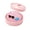 Pink, variant on Rare Blue Glitter Dumpling Squishy with Steamer Box, Soft Squeeze Mystery Squishy Ball, Stress Relief Sensory Bun Squishy for Desk Display