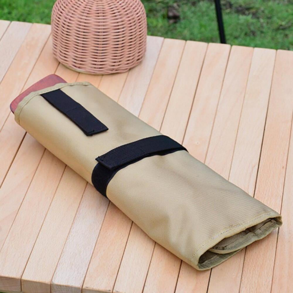 Waterproof 900D Oxford Fabric Cloth Outdoor Camping BBQ Tableware Storage Bag დ 