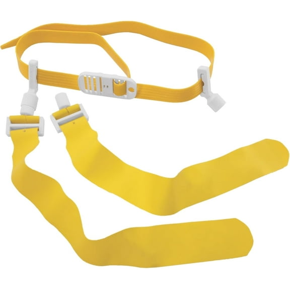 Champion Sports 42" Pop Flag Football Belts - Yellow