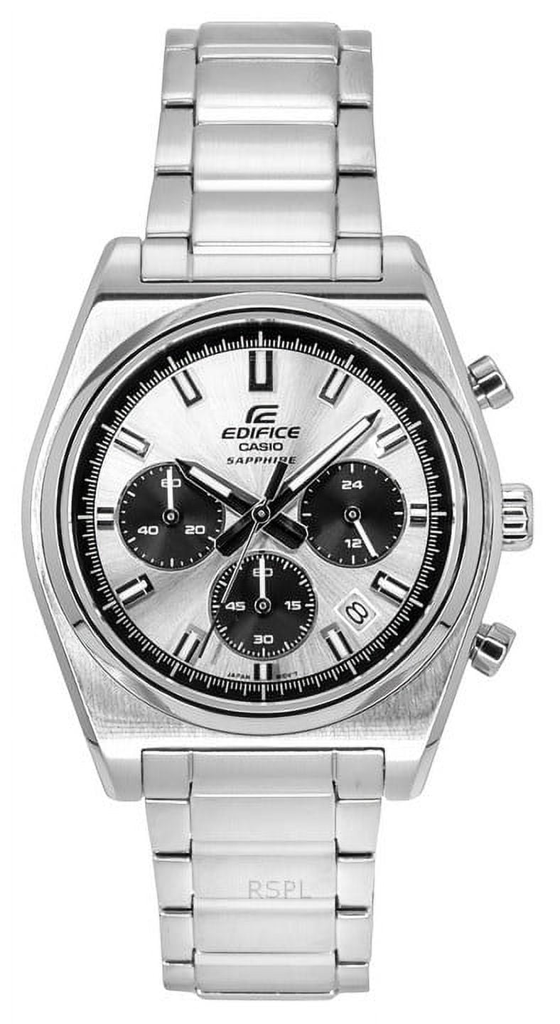 Men's Edifice ECB500D-1A Silver Stainless-Steel Quartz Watch