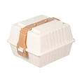 thumbnail image 3 of Contenedor para sándwich,Contenedores compostables tipo concha para comida para llevar,Caja para torta Bento para llevar con tapas desechables,Contenedor portátil para llevar con tapa, 3 of 8