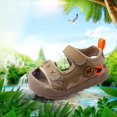 thumbnail image 4 of BYHONG Baby Shoes Boys Sandals Walking Shoes Soft Sole Baby Sandals Female Kindergarten Girls Sandals，Kids Shoes Khaki 5 (US Size), 4 of 4