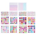 thumbnail image 1 of 14 hojas de pegatinas para niños, pegatinas de acrílico de cristal de imitación para bricolaje, calcomanías de álbum de recortes para arte de bricolaje, regalo para niños, decoración estereoscópica, 1 of 7