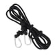 thumbnail image 5 of Cuerda estática para escalada al aire libre de Paracord, cordón de protección contra caídas de seguridad Negro Cola Cuerda de escalada, 5 of 8